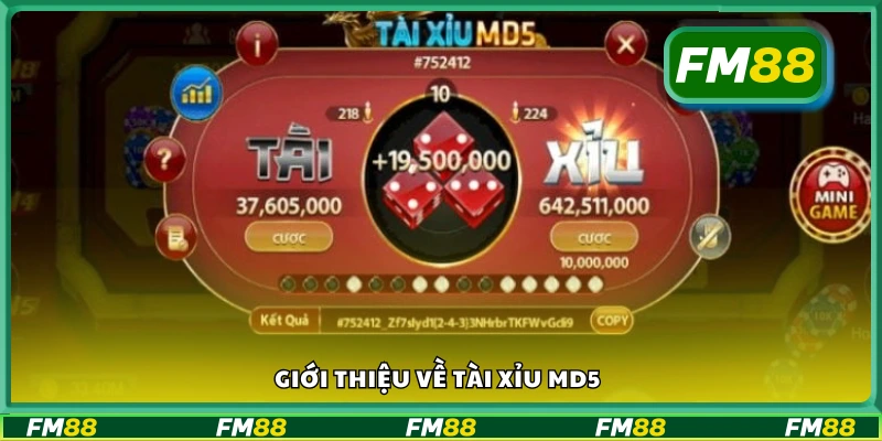 Tìm hiểu về Tài Xỉu MD5
