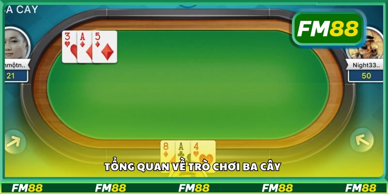 Giới thiệu chung về game bài ba cây