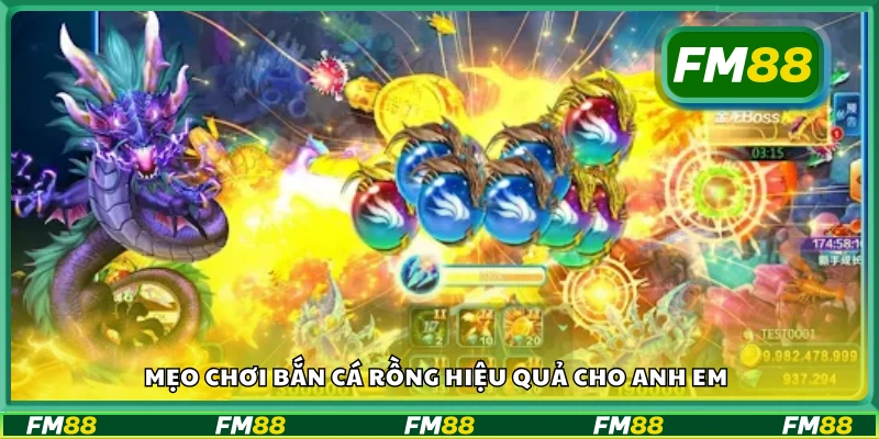 Bí kíp chơi bắn cá rồng hiệu quả cho anh em