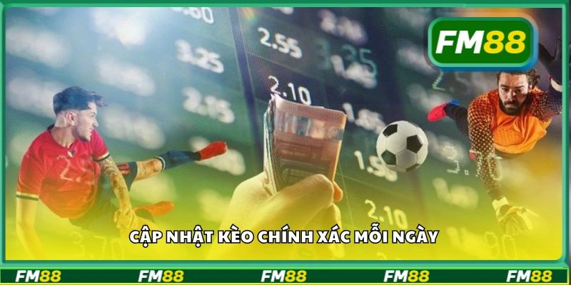 Cập nhật kèo chính xác mỗi ngày