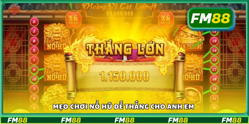 Mẹo chơi nổ hũ dễ thắng dành cho người chơi mới