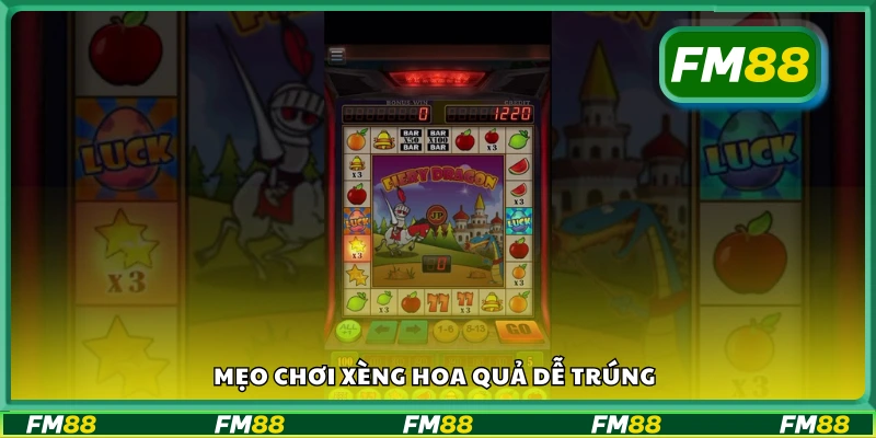 Top mẹo chơi xèng hoa quả dễ trúng